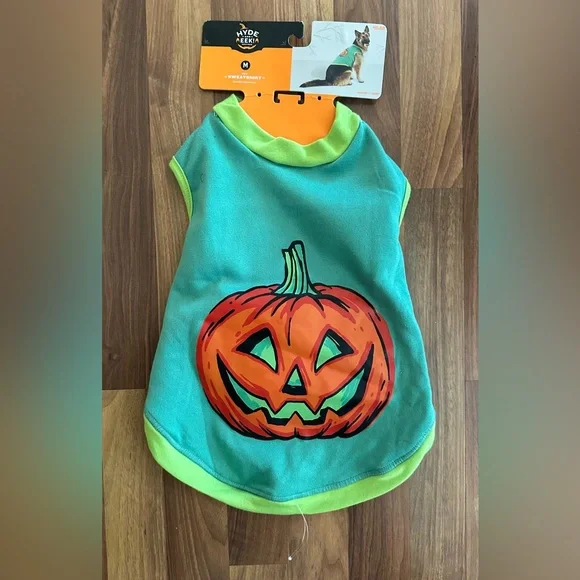 Halloween Pumpkin Dog  Sweatshirt - Hyde & EEK! Boutique Size Medium