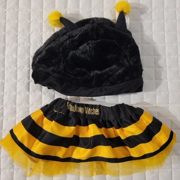 Bootique Small Dog Bumblebee Tutu Halloween Costume Cute Adorable Fun Sparkle
