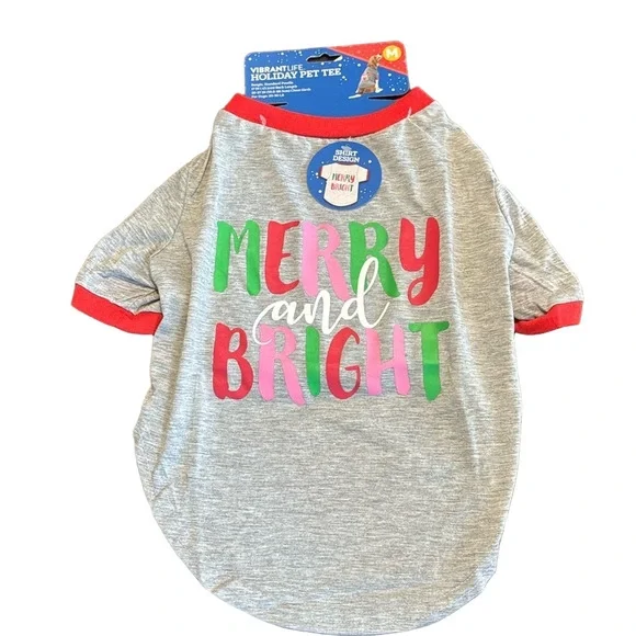 Vibrant Life Holiday Pet Tee 