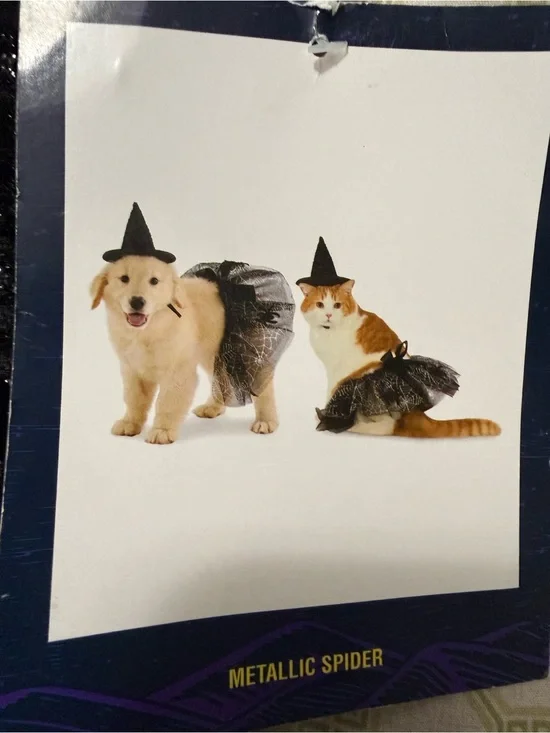 NWT Moonlight Manor S/M Dog Halloween Witch Costume