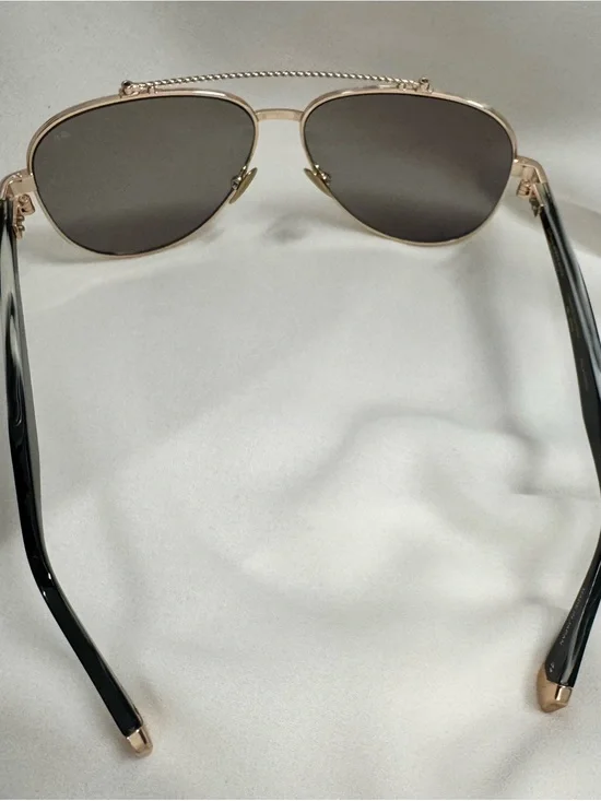 Limited Edition John Varvatos Polarized Sunglasses - Brown/Gold & Wood Accents