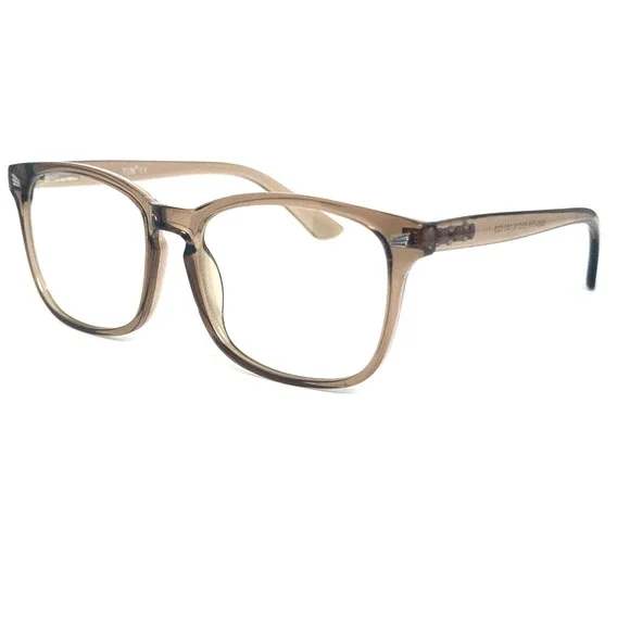 TIJN 5000-T19 Eyeglasses Frames Crystal Brown 53-18-140 H14492‎