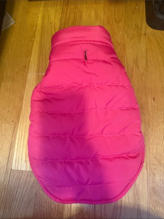 Top Paw Hot Pink Quilted Dog Puffer Jacket