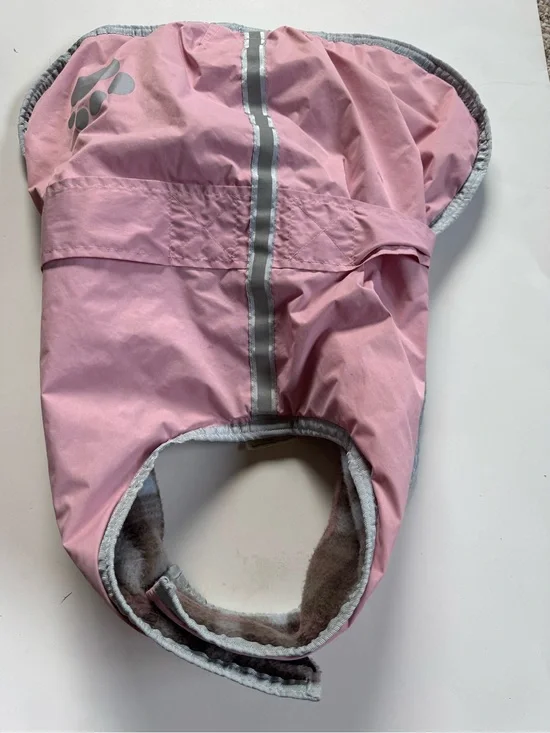 Top Paw Pink Reflective Dog Winter Jacket