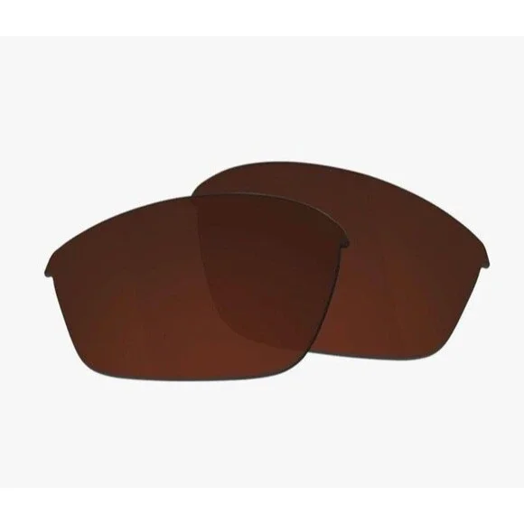 Guarda True Polarized Replacement Lens Oakley Half Jacket 2.0 XL Saddle Brown