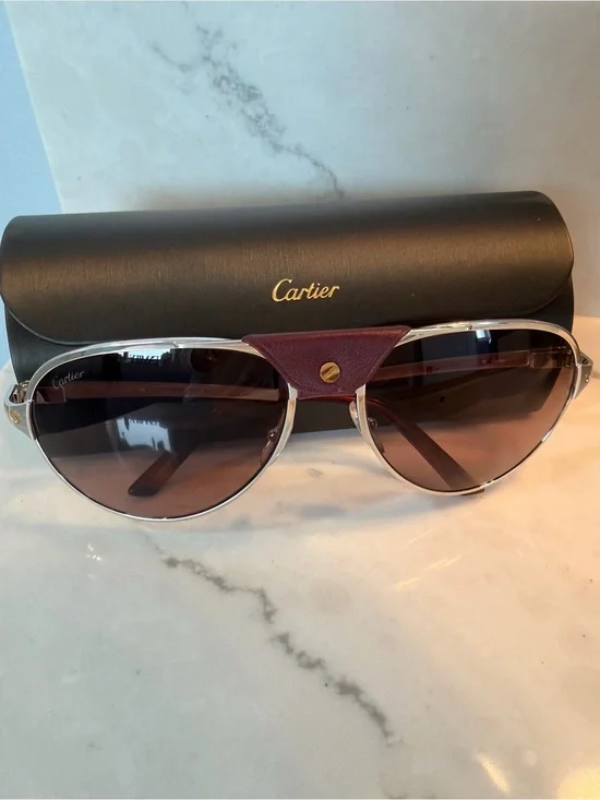 Cartier w/COA. CT0034S- 007 sunglasses