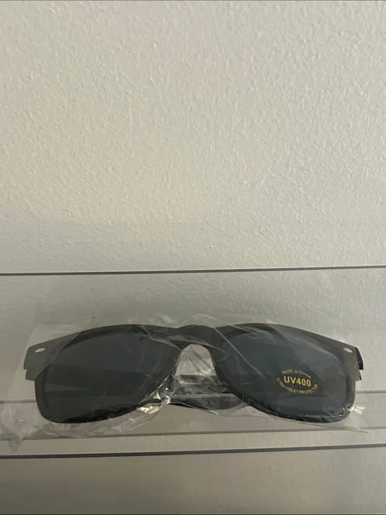 Men's Black UV400 Polarized Sunglasses - Bojangles Brand New