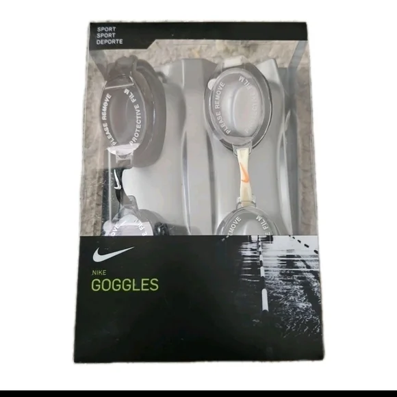 Nike Unisex Sport Anti-Fog UV Protection Swimming Gear Swim Goggles 2 Pack
