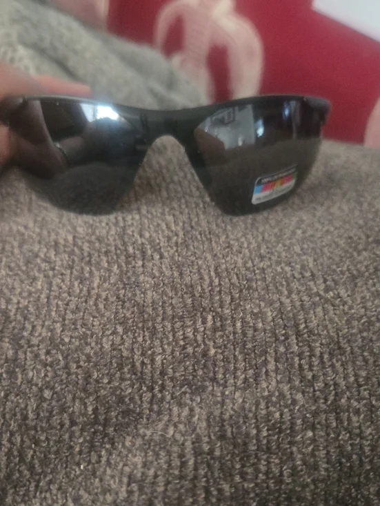 Men's Polarized Sport Sunglasses - Black