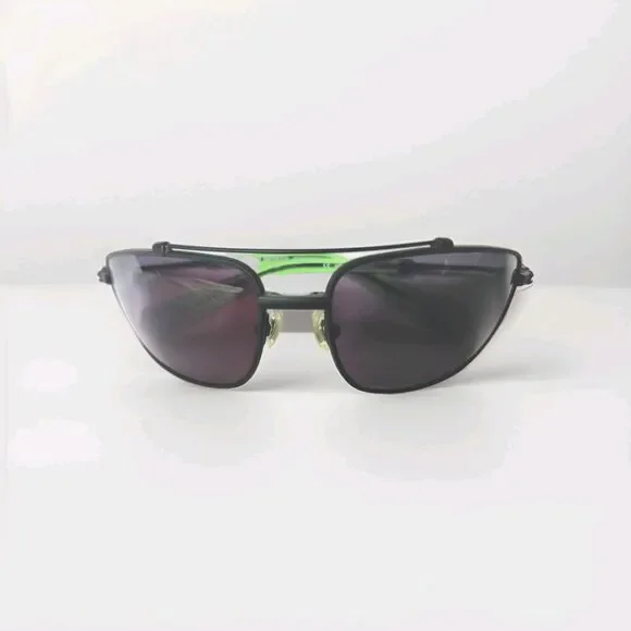 Chrome Hearts BONED sunglasses Black MetalFrame Rectangular Men's
