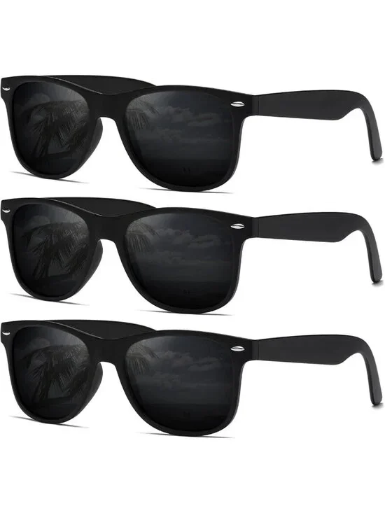 Polarized Retro Sunglasses for Men & Women - UV Protection, Mirror Lens, Ideal