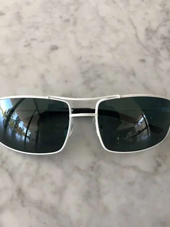 SAMA EYEWEAR SUNGLASSES MODEL BORA SPORT IN WHITE COLOR POLARIZED