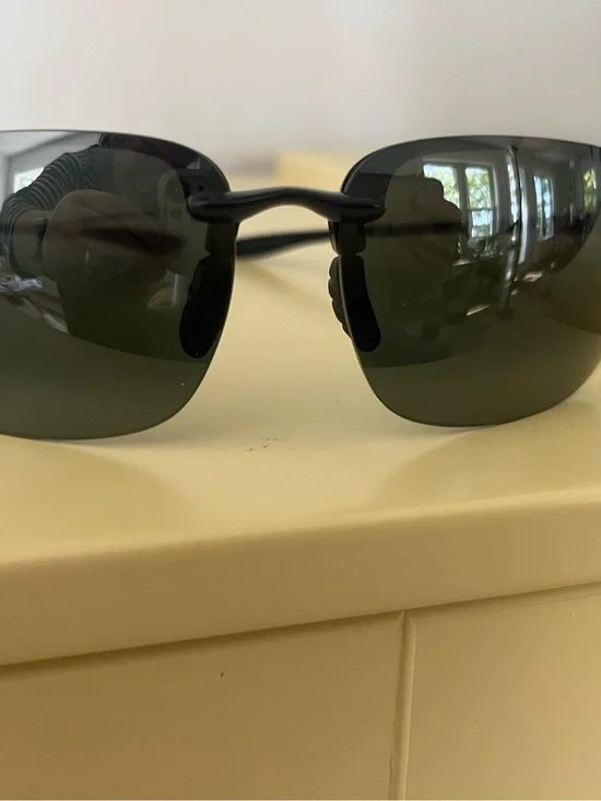 Maui Jim RX-ABLE AS 956 456-02 HOOKLPA X-Large  Sunglasses FC: Bl. Gloss LC:Grey