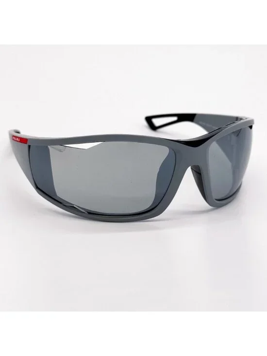 New Prada Linea Rossa Sunglasses PSA04S 13Z05A With Fabric Chain