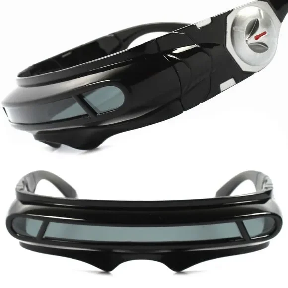 Black Futuristic Costume Cosplay X-Men Cyclops Wrap Visor Sun Glasses