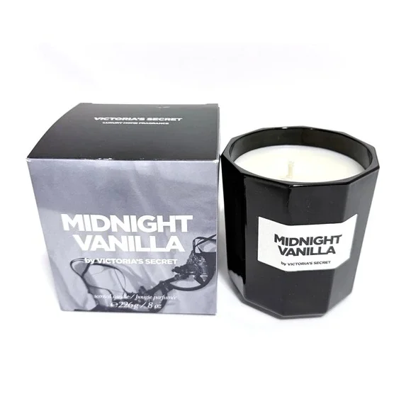 Victoria's Secret Midnight Vanilla Single Wick Candle