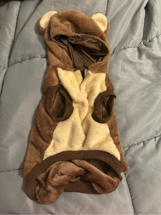 Dog costume - bear - size large