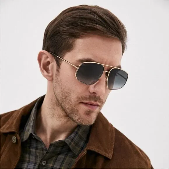 Givenchy Gradient Unisex Aviator sunglasses model GV 7193/S & Case $560