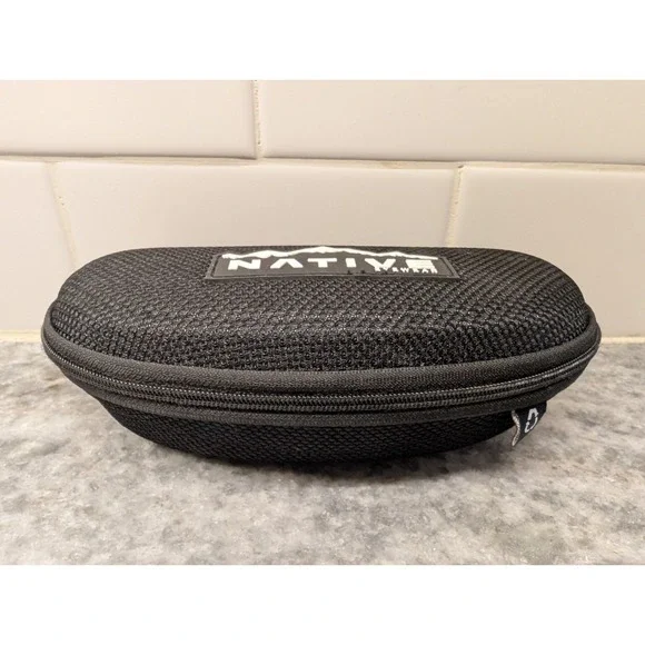 Native Eyewear Black Hard Eyeglass Sunglass‎ Case Clamshell Protective CASE ONLY