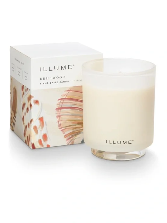 Illume Driftwood Plant-Based Candle 10oz