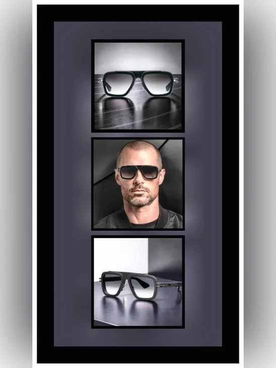 DITA LXN-EVO | Matte Black - Black Iron w/Dark Grey to Clear Gradient Lenses