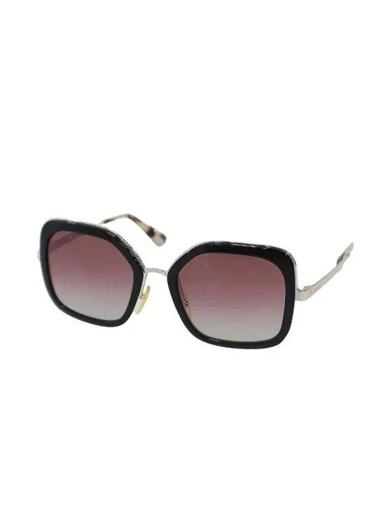 Prada Sunglasses Square Frame Black 54 Eyewear