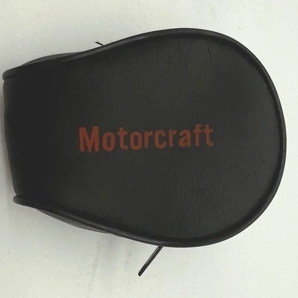 Vintage Motorcraft folding Sunglasses Aviator Gold Metal Frame carrying case‎