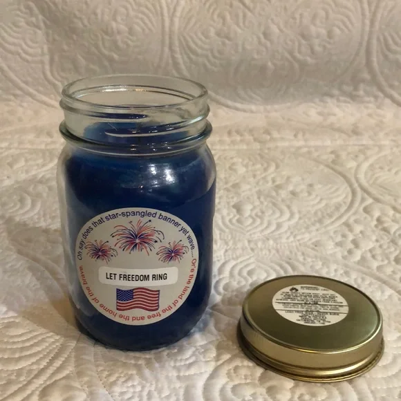 Candle Cottage Let Freedom Ring Candle, new‎