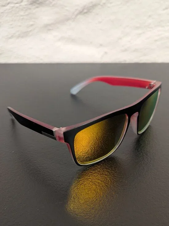 Red & Black Reflective Shades