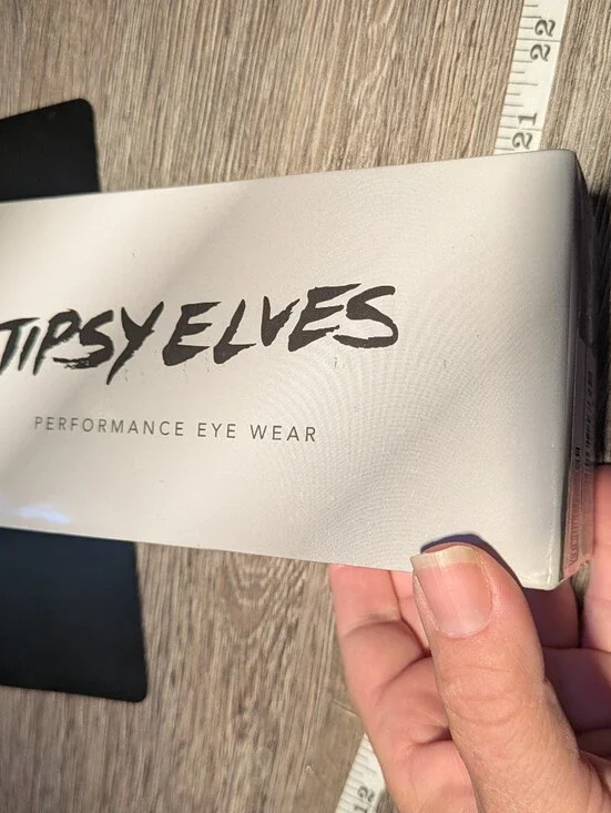 Tipsy Elves New White Paint Splatter Sunglasses With Case