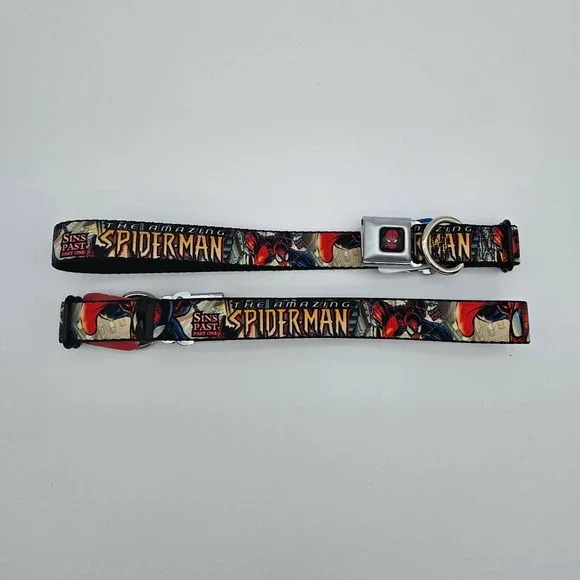 Buckle‎ Down Marvel The Amazing Spiderman Car Seat Belt Buckle Dog Collar