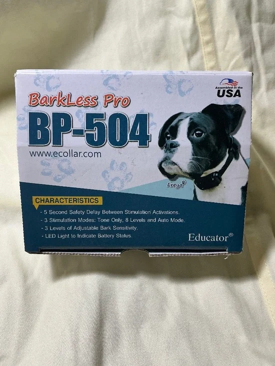 Bark Collar.  Barkless Pro BP-504