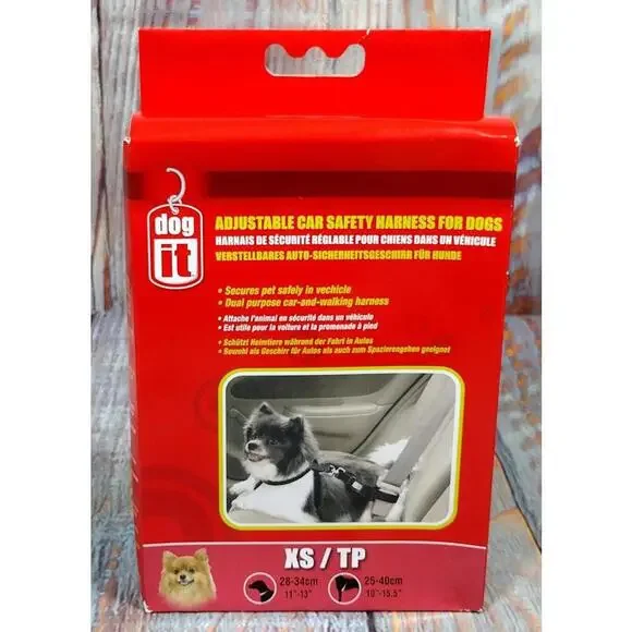 Adjustable Car Safety Harness for Dogs‎ - XS Size
