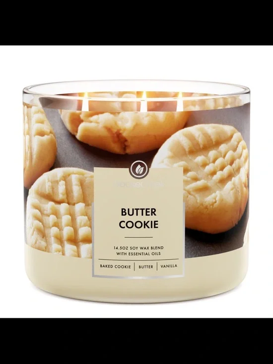 💛 GC Butter Cookie 3-Wick Candle NEW