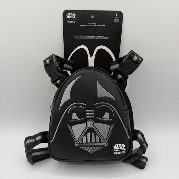 Loungefly Star Wars Darth Vader Mini Backpack Cosplay Dog Harness -‎ L Large