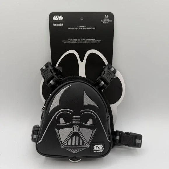 Loungefly Star Wars Darth Vader Mini Backpack Cosplay Dog Harness - M‎ Medium