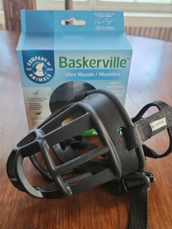 Baskerville Ultra Muzzle - Black Size 4
