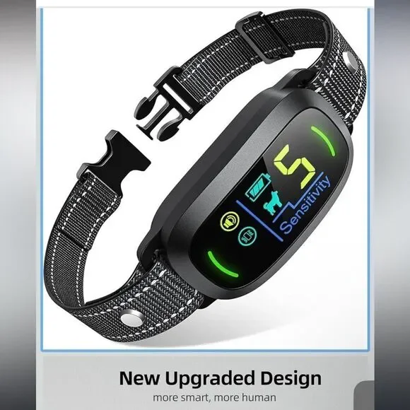 FARAFROG (NEW) Smart Rechargeable Dog Bark Control Collar (For All Dog Sizes)