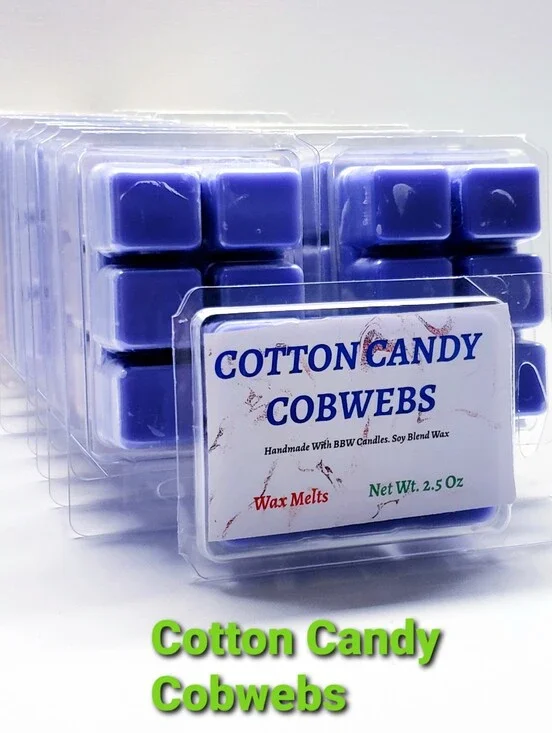 COTTON CANDY COBWEBS -Bath & Body Works Candle Wax Melts- $8 per pack