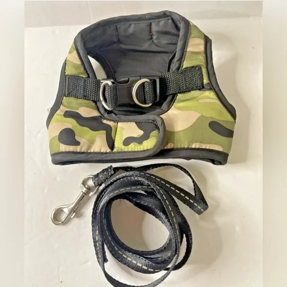 Simply Dog - Camo Body Harness XS Dog Pet Lined- includes 62