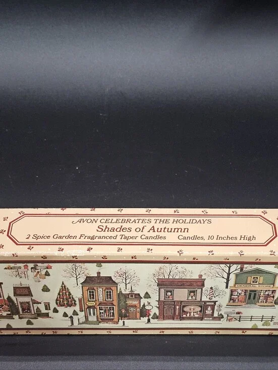 Avon Shades of Autumn Taper Candles - NOS