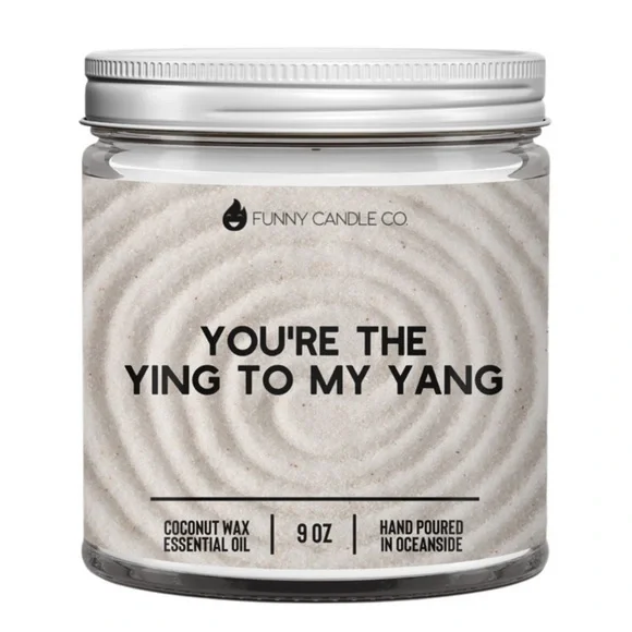 ‘You're the Yin to my Yang’ Candle