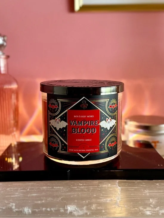 Bath & Body Works Vampire Blood Scented Candle