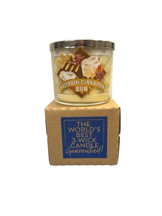 Pumpkin Cinnamon Bun Candle