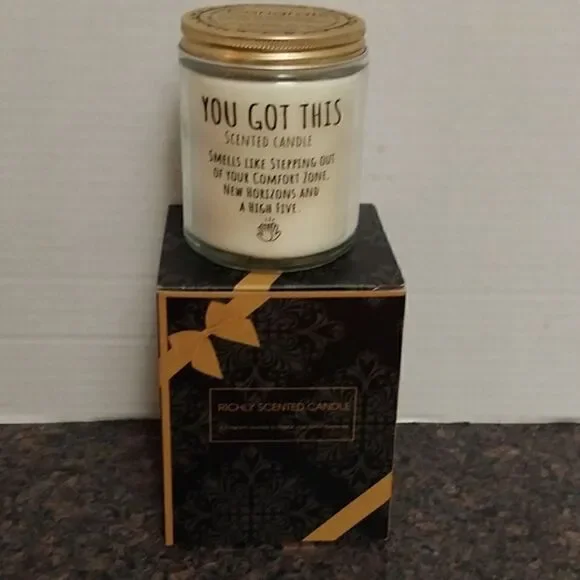 Encouragement Candle...New In Box.