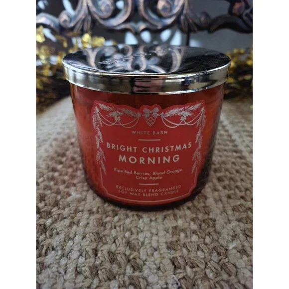 Bright Christmas Morning - Bath and Body Works 3-Wick Candle