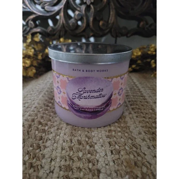 Lavender Marshmallow - Bath and Body Works 3-wick Candle