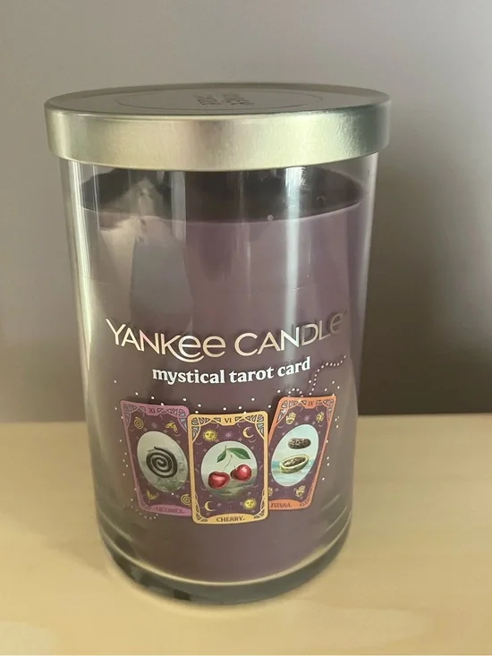 Yankee Candle Mystical Tarot Card 20 Oz Tumbler Candle Brand New