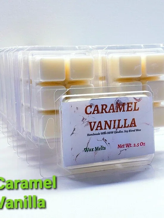 CARAMEL VANILLA  -Bath & Body Works Candle Wax Melts- $8 per pack