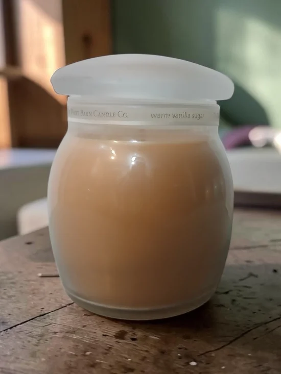 Warm Vanilla Sugar Jar Candle - White Barn